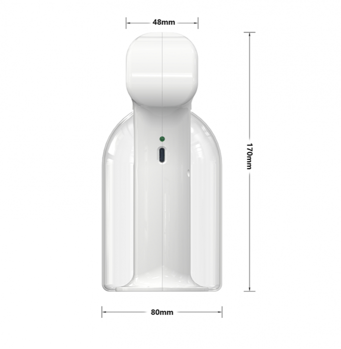 K3-L 2M Désinfecteur de pulvérisation d'alcool sans fil rechargeable Blue Light Nano Atomizer pistolet de pulvérisation électrique 6
