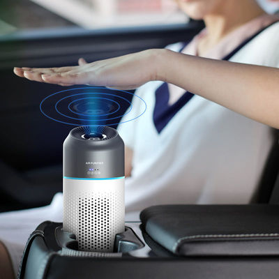 Purificateur d'air pour voiture 3 en 1 avec filtre HEPA et ventilateur silencieux