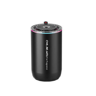 Diffuseur d'arôme de voiture de type C Diffuseur d'huile essentielle à lumière LED 50 ml alliage Xk01b