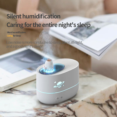 Aromathérapie Humidificateur de flamme à feu de fusée avec éteindre automatiquement 8 heures de travail