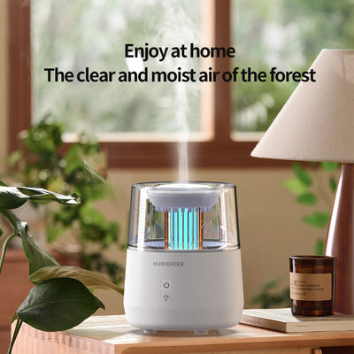 Humidificateur de flamme de feu d' aromathérapie par goutte de pluie DC 5V 320ml avec éteindre automatiquement