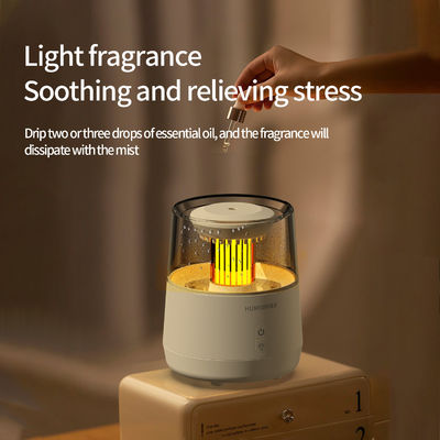 Éteindre automatiquement DC 5V humidificateur d'air aromathérapeutique pour chambre à coucher 7 couleurs LED Light 320ml