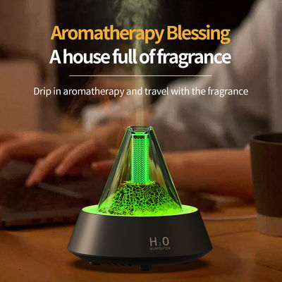 Humidificateur de flamme de lave aromathérapie 80 ml éteint automatiquement