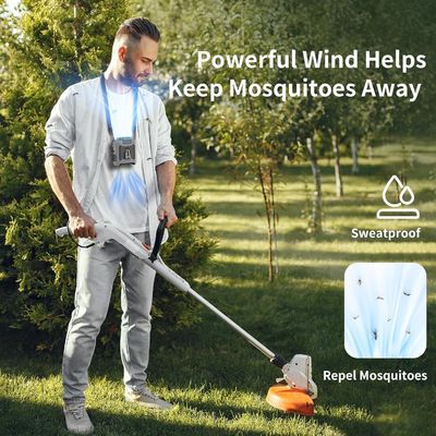 Ventilateur Socool 10000mAh Portable Rechargeable USB alimentation d'urgence Ventilateur Clip Ventilateur de taille