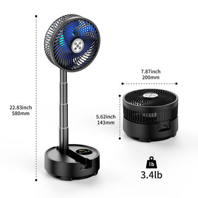 Ventilateur Socool 20000mAh Ventilateur de camping intérieur et extérieur Ventilateur de table pliable réglable