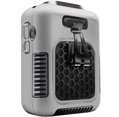 Ventilateur Socool 6000mAh Feature de lumière LED Ventilateur mobile réglable Ventilateur multifonctionnel de taille avec un niveau de bruit inférieur à 50 dB